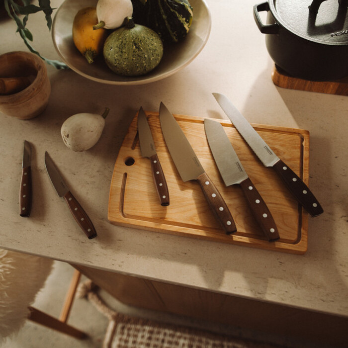 Нож для шеф-повара Fiskars Folken FSC 20 см (1075696)