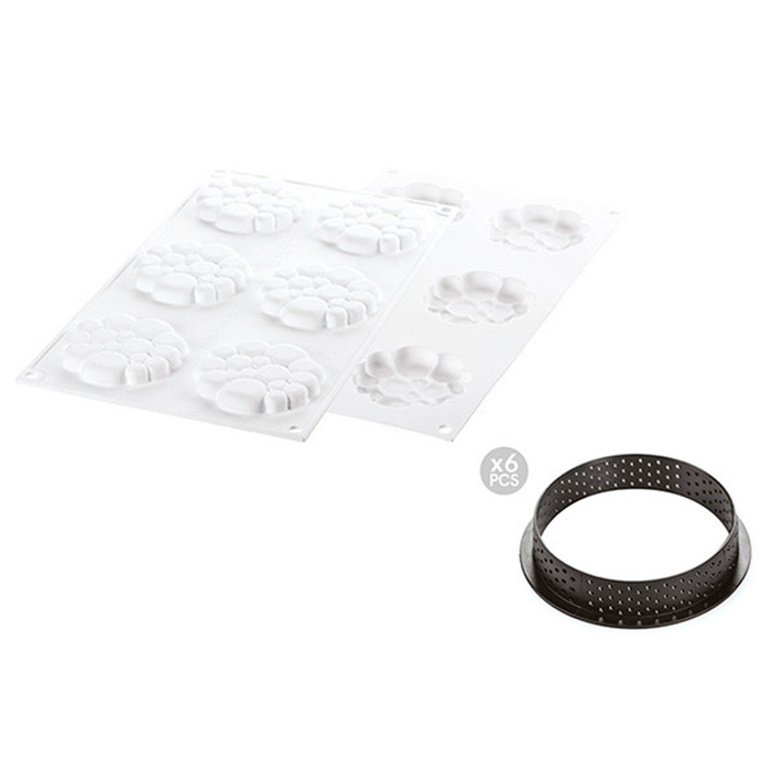 KIT TARTE RING PARADIS D80 MM Форма из резины