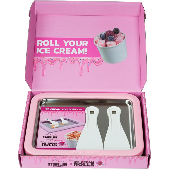 Набір для приготування рол-морозива, рожевий, Mr. Ice Cream Rolls STONELINE