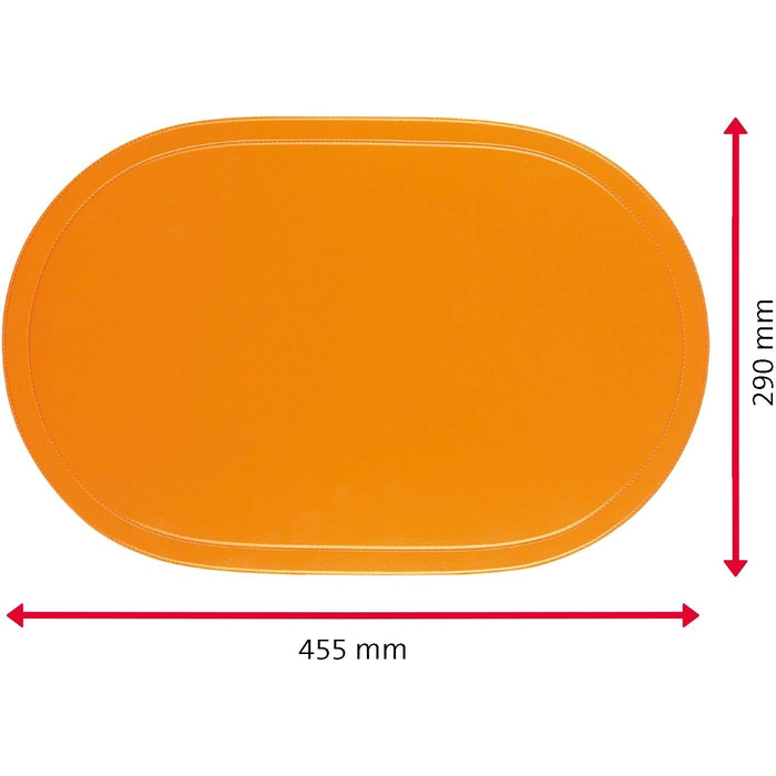 Килимки/килимки Westmark, 4 шт. и, 45,5 x 29 см, вініл, синій/ Saleen Edition Fun (помаранчевий)