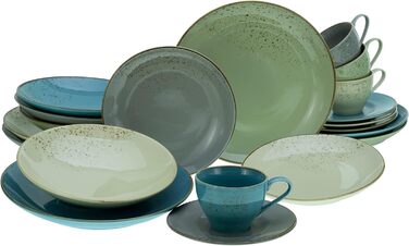 Набір посуду на 4 персони, 20 предметів, Nature Collection Creatable