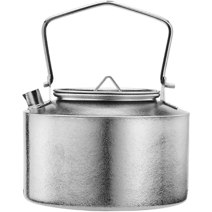 Титановый чайник для кемпинга 980 мл TIANHENGMart