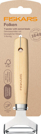 Нож для чистки y-образный Fiskars Folken (1075682)