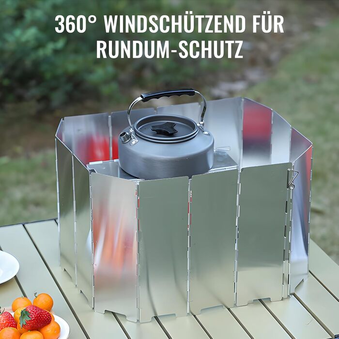 Вітрове екран для кемпінгової плити CPENG