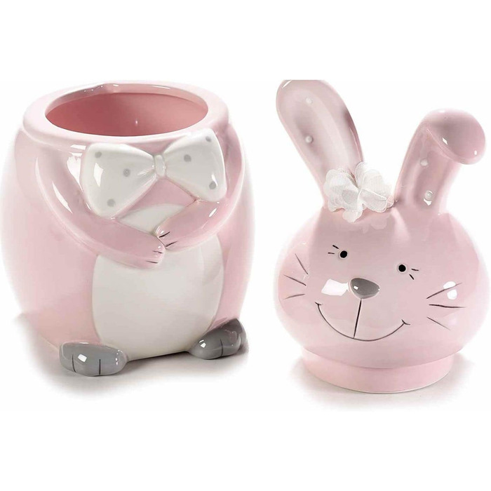Керамічні баночки у формі кролика на Великдень Gruppo Maruccia