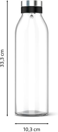 Элегантный стеклянный графин 1,3 л Emsa
