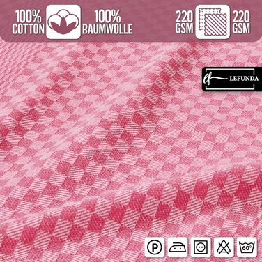 Набор из 10 кухонных полотенец из хлопка LEFUNDA