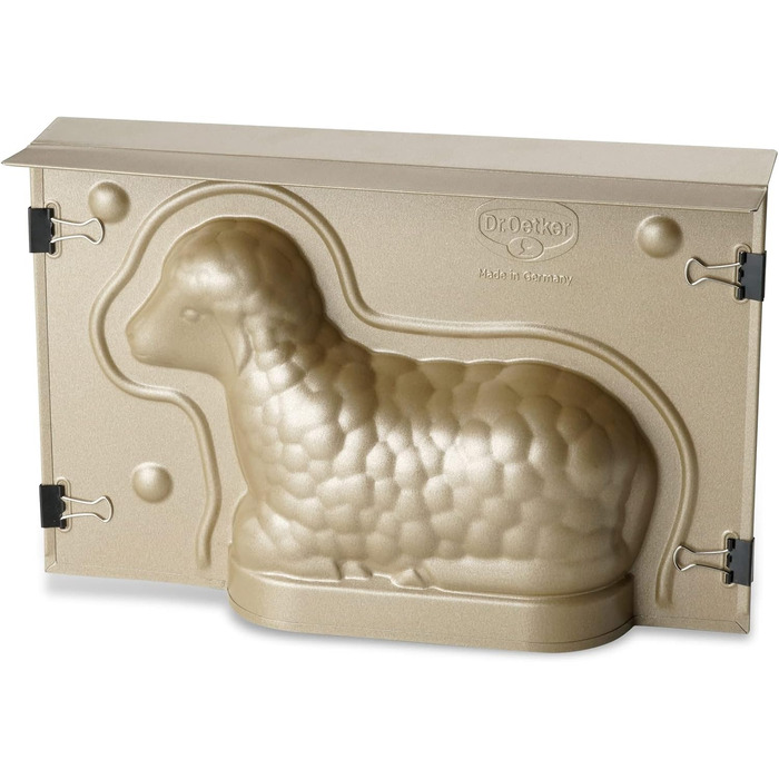 Форма для пасхальної випічки, маленьке ягня Golden Easter Dr. Oetker