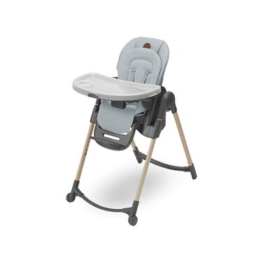 Дитячий стільчик для годування від 0 до 14 світло-сірий Minla Maxi-Cosi