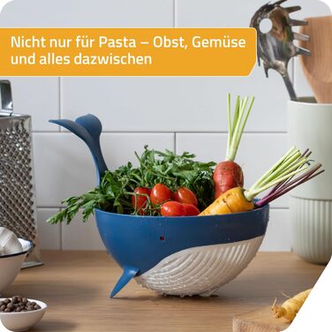 Друшляк для пасти у формі кита PELEG DESIGN