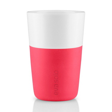 Набір чашок для латте 360 мл рожевих Caffe Latte Eva Solo