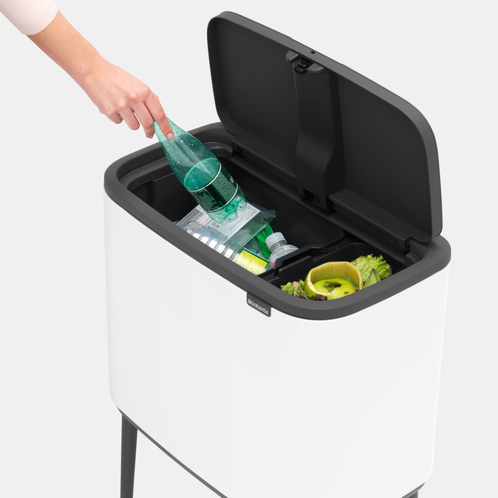 Бак для сміття Touch Bin Bo, 11+23 л 201585