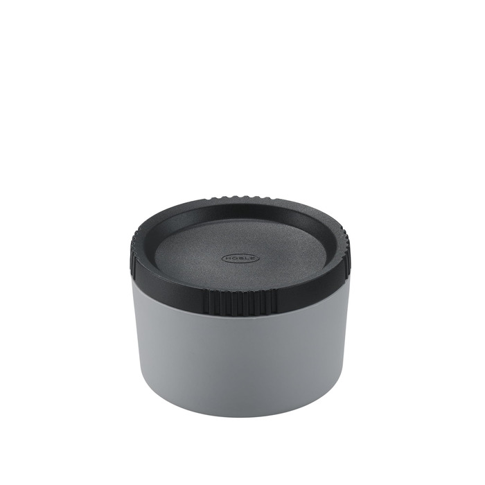 Силиконовый контейнер для соусов 0,05 л с крышкой, серый/черный FLEXX 2GO Rosle