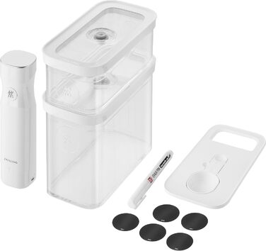 Стартовий набір для вакуумування, 5 предметів, прозорий білий Fresh & Save Zwilling