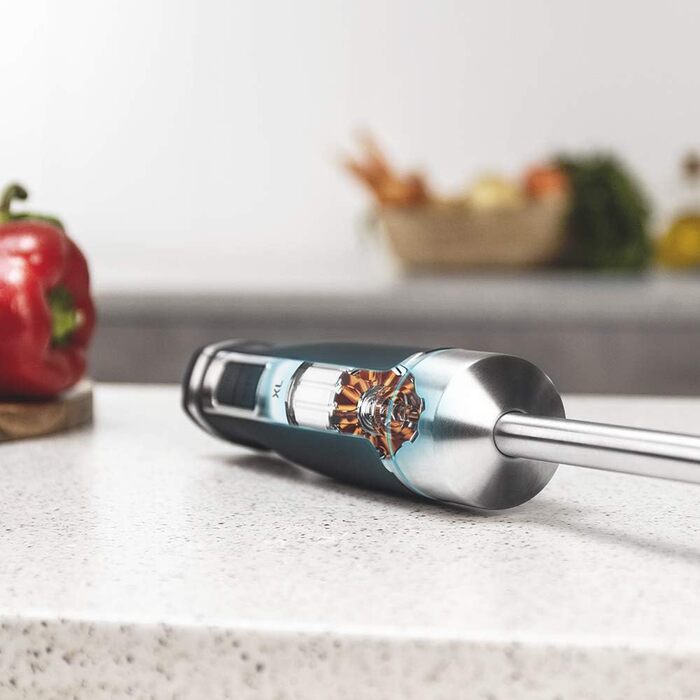 Ручний блендер 1500 Вт PowerGear 1500 XL Mash Pro з аксесуарами, набір 6 предметів Cecotec