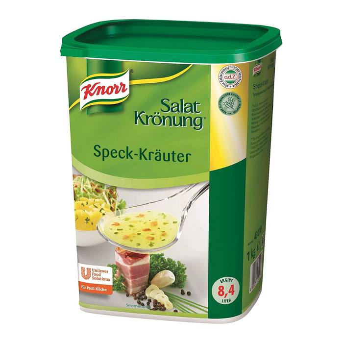 Заправка для салату Knorr Art (Легко готується, універсальна заправка для салату) 1 упаковка (1 x 1 кг) (Трави, 1 кг (1 упаковка))