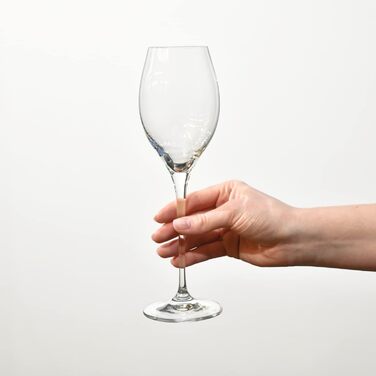 Елегантний набір келихів для шампанського та просекко 6 шт 280 мл Krosno