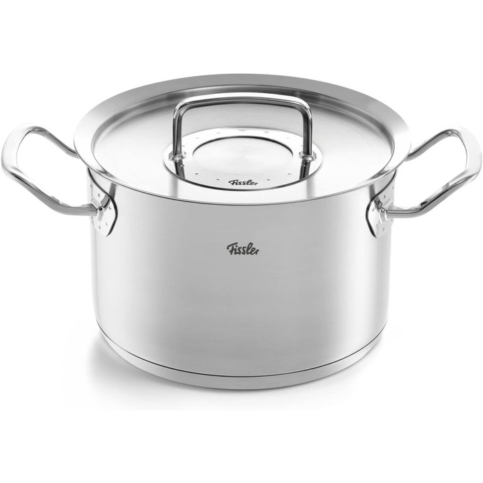 Набір посуду Fissler Original-Profi Collection/з нержавіючої сталі, 5 предметів, включаючи металеву кришку безкоштовний догляд за нержавіючою сталлю - індукційний ексклюзивно на Kitchen-Profi