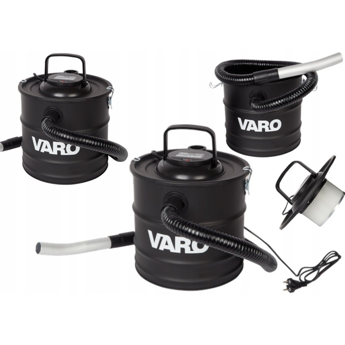 Пылесос для сбора золы Varo 1200W 20L Код: 010656