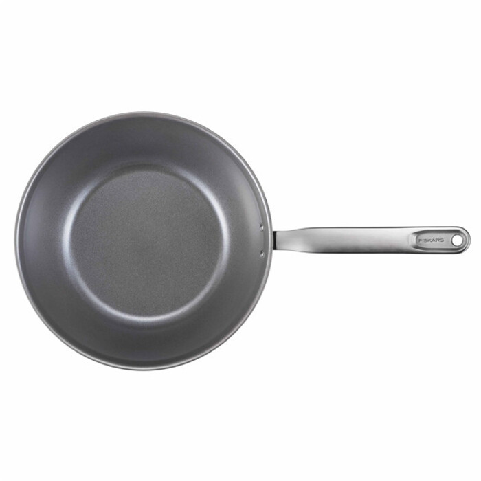 Сковорода Wok Fiskars All Steel 28 см матовая (1064747)