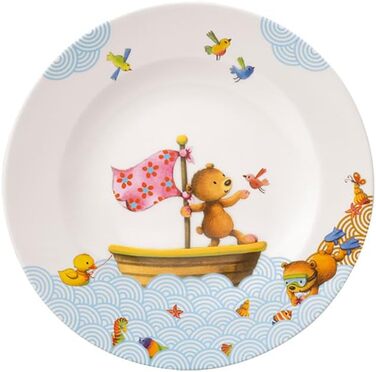 Детская плоская тарелка 21,5 см Happy as a Bear Villeroy & Boch
