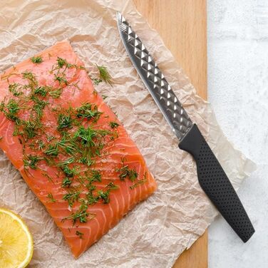 Набор кухонных ножей Harry Blackstone Airblade Messer острые и долговечные 5 ножей для любых задач, с антипригарным покрытием лезвий