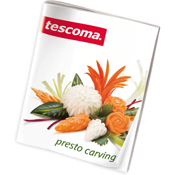 Набор ножей для карвинга (3 предмета) для креативного оформления фруктов, овощей и сыра вырезание, декорирование, сервировка и гарнировка. Нескользящая ручка, лезвия из нержавеющей стали.