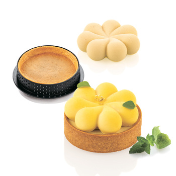 KIT TARTE RING BLOSSOM Ø70 MM Форма для выпечки