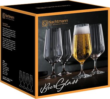 Набор пивных бокалов 380 мл, 4 предмета, Celebration Nachtmann