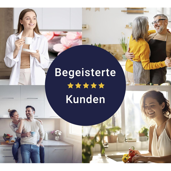 Кухонний фартух timalo зі скляним виглядом Північне море, очерет, захід сонця, океан, солома 2 мм акрилове скло Бризок настінний для плити, кухонний скляний фартух, акрилова скляна настінна панель, панель для фартуха (220 x 58 см, 314- Цвітіння вишні)