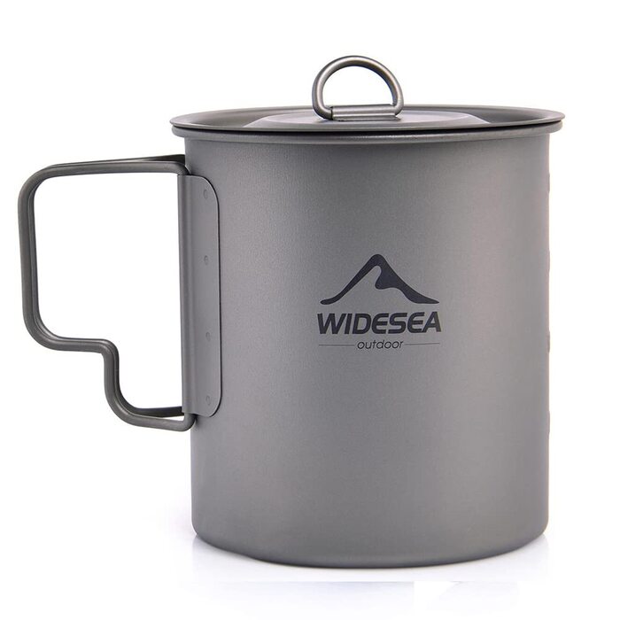 Чашка-термос для кемпінгу 750 мл widesea