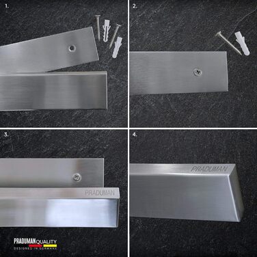 Магнітний тримач для ножів 40 см Vialex