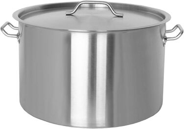 Гастро-кастрюля 80 л с крышкой, нержавеющая сталь BKT-83 Beeketal