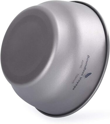 Мл Титанові миски Тарілка Ультралегка одностінна миска Тарілка Відкритий кемпінговий посуд Кухонне приладдя з сумкою для перенесення Ti1107T (миска Ti1105T-400 мл), 800