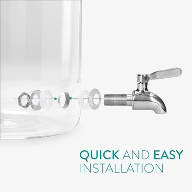 Диспенсер для напоїв з краном 5 л Navaris