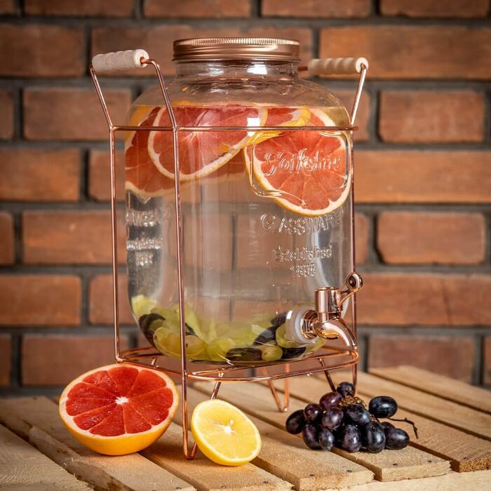 Диспенсер для напоїв з краном 5 л SUPERBUTELKI.PL