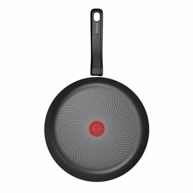 Сковорода з кришкою Tefal So' Light, 28см, алюміній, бакеліт, скло, чорний