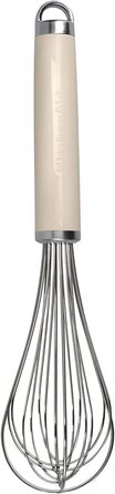 Ложка для морозива KitchenAid, ложку можна мити в посудомийній машині мигдалевий крем (мигдалевий крем, набір з вінчиком)