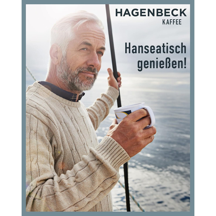 Кава - Кав&39ярня - Смажена кава - Мелені кавові зерна - 250 г - 100 арабіка - Ароматна - Традиційна кавова суміш (Hanseat, 500 г (10 шт.))