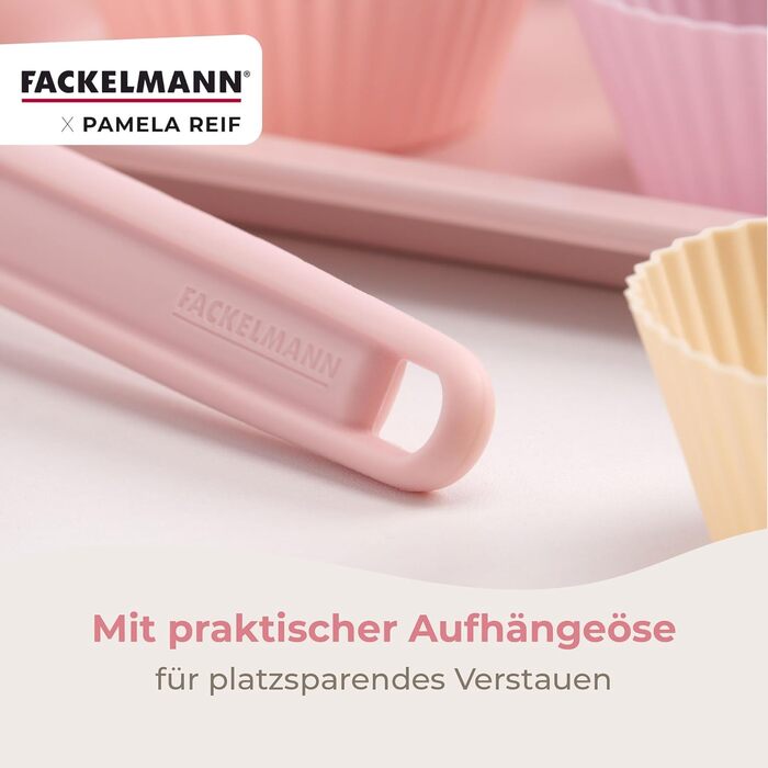 Силиконовый венчик 26 см, пастельно-розовый Pamela Reif Fackelmann