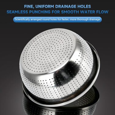 Дуршлаг из нержавеющей стали 30 см MOUMOUTEN