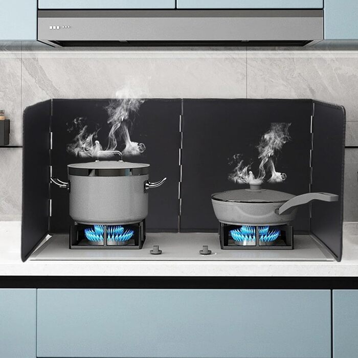 Портативний захист від бризок для приготування їжі 76 х 29,5 х 40 см hicoosee