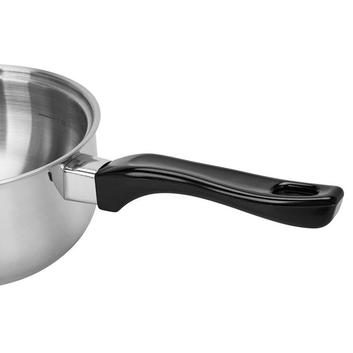 Ківш Fissman 16x9,5 см / 0,95 л для водяної бані нержавіюча сталь (5498)