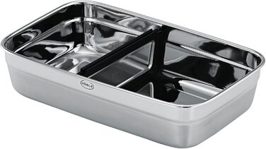 Контейнер для хранения 1 л прямоугольный, нержавеющая сталь FLEXX 2GO Rosle