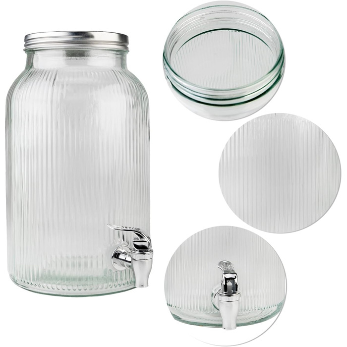 Диспенсер для напитков с краном 6 л SUPERBUTELKI.PL