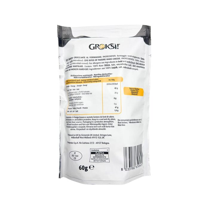 Італійські сирні крекери Classico, 12 x 60 г GROKSi!