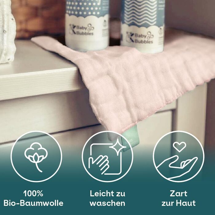 Набір із 6 рушників для дітей 30 х 30 см KOALA BABYCARE