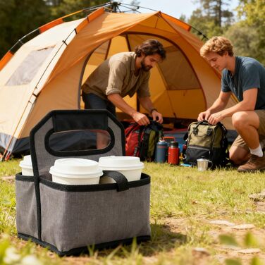 Складна сумка для перенесення чашок Generisch