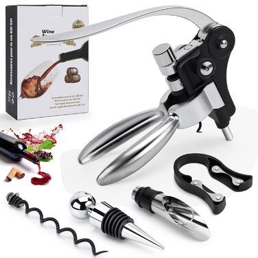 Преміум набір для вина 5 предметів Raxfekro