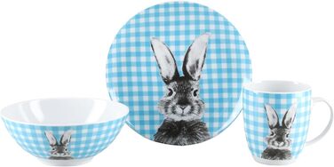 Набір посуду з порцеляні 3 шт Creatable